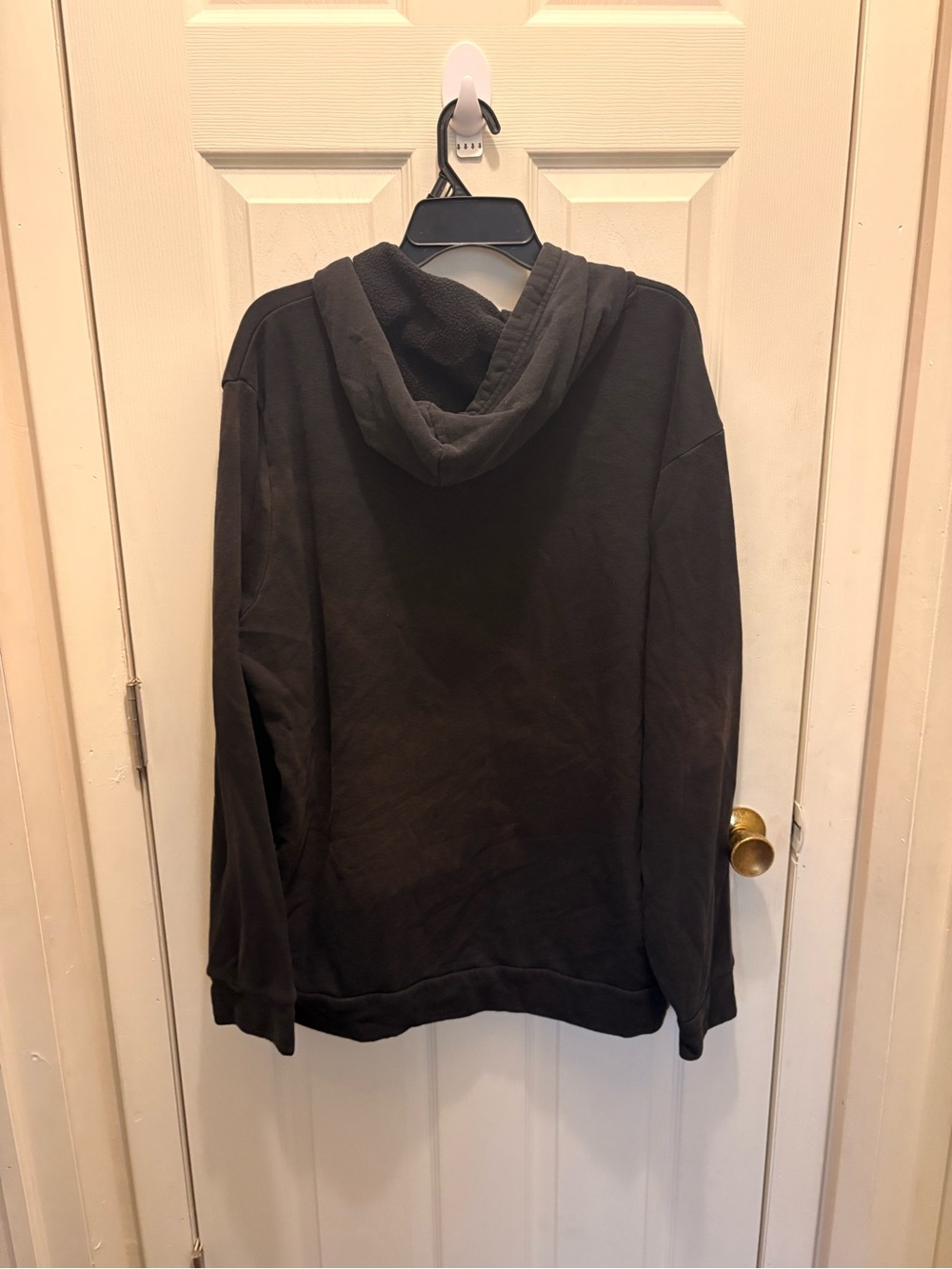 adidas Men's Black Hoodie Sweatshirt